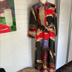 Equestrian style Zara dress